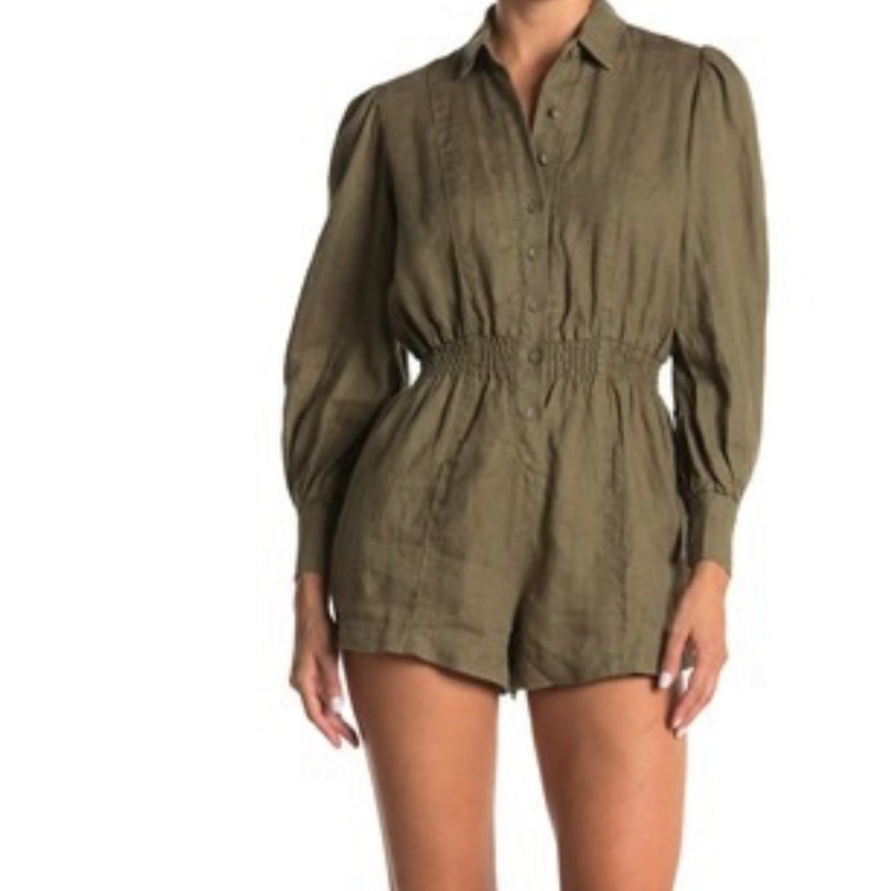 WeWoreWhat Smocked Romper